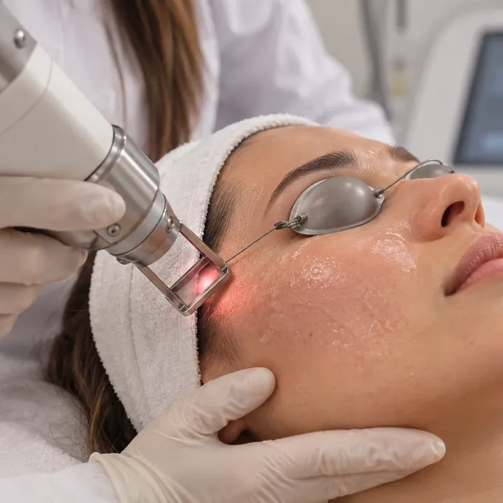 Foto de referencia: Láser CO2 peeling facial