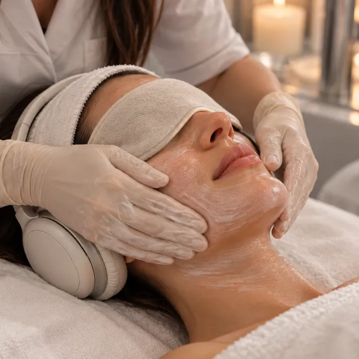 Foto de referencia: Relajación facial